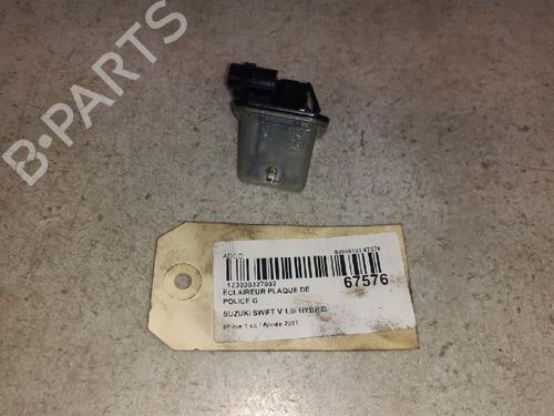 Used Licence plate light SUZUKI SWIFT V (AZ) 1.2 Hybrid (Mild Hybrid) (A2L412) (83 hp) 30433526
