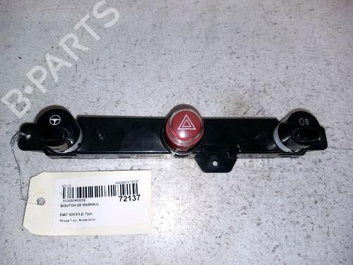 Used Warning switch FIAT 500 (312_) 1.3 D Multijet (312AXB1A) (75 hp) 30417483