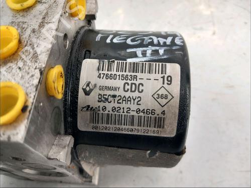 ABS pump RENAULT MEGANE III Hatchback (BZ0/1_, B3_) 1.9 dCi (BZ0N, BZ0J) | BP31285376M43