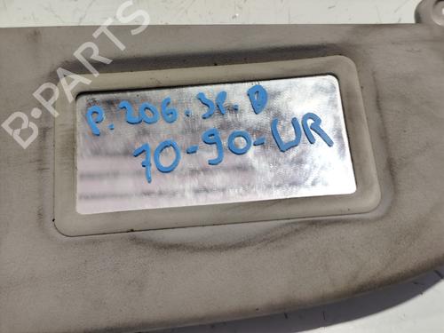 Right sun visor PEUGEOT 206 Hatchback (2A/C) 1.1 i | BP31738404I2
