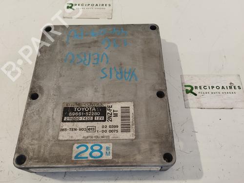 Used Engine control unit (ECU) Engine control unit (ECU) TOYOTA YARIS VERSO (_P2_) 1.3 (NCP20_, NCP22_, NCP20R, NCP22R) (86 hp) 31738600 31738600
