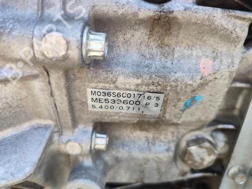 Gearbox MITSUBISHI Canter (FB7, FB8, FE7, FE8) VII  | BP31740620M3 