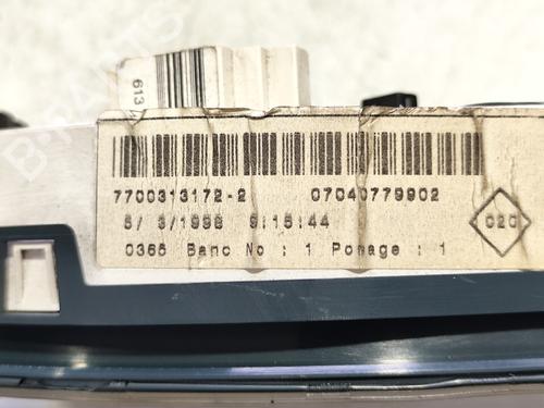 Instrument cluster RENAULT KANGOO (KC0/1_) D 55 1.9 (KC0D) | BP31744079C47