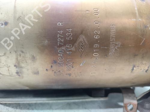 Catalyst RENAULT MEGANE IV Hatchback (B9A/M/N_) 1.5 dCi 110 (B9A3) | BP31744613M10 