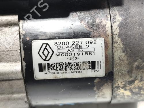 Starter RENAULT CLIO II (BB_, CB_) 1.5 dCi | BP31744663M8 