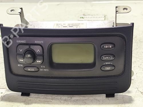 Used Radio TOYOTA YARIS VERSO (_P2_) 1.3 (NCP20_, NCP22_, NCP20R, NCP22R) (86 hp) 31745185