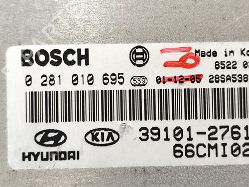Engine control unit (ECU) HYUNDAI MATRIX (FC) 1.5 CRDi | BP31745363M57 - Image 3