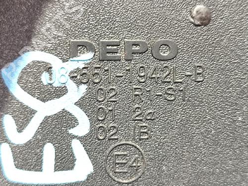 Left taillight RENAULT MEGANE I (BA0/1_) 1.4 16V (BA0D, BA1H, BA0W, BA10) | BP31745413C34