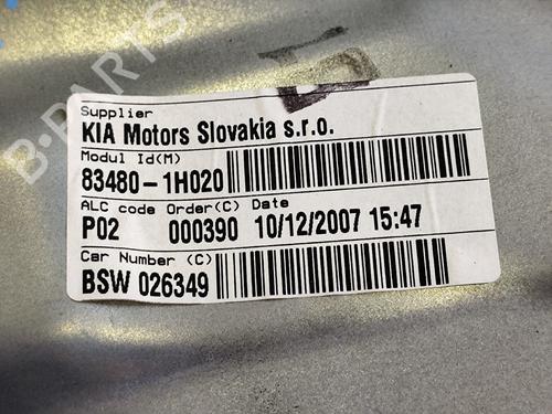 Rudehejsemekanisme Højre bagtil KIA CEE'D SW (ED) | BP31738992C25