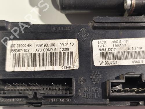 Left front window motor RENAULT MEGANE III Hatchback (BZ0/1_, B3_) | BP31737437E21 - Image 3