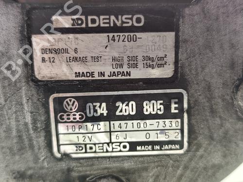 AC compressor AUDI 80 B3 Saloon (893, 894, 8A2)  | BP31739818M34 