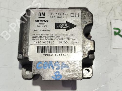 Used ECU airbags OPEL CORSA B (S93) [1993-2009]  31743593