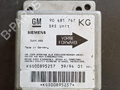 Used ECU airbags OPEL CORSA B (S93) [1993-2009]  31726543