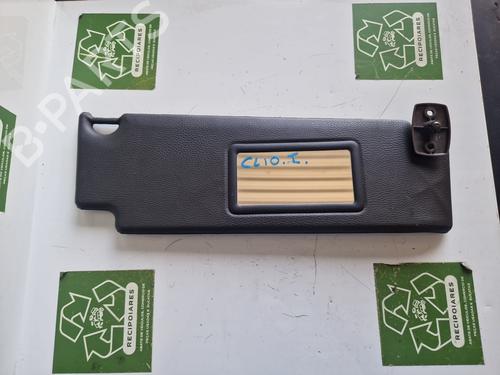 Used Left sun visor RENAULT CLIO I (B/C57_, 5/357_) [1990-1999]  31728849