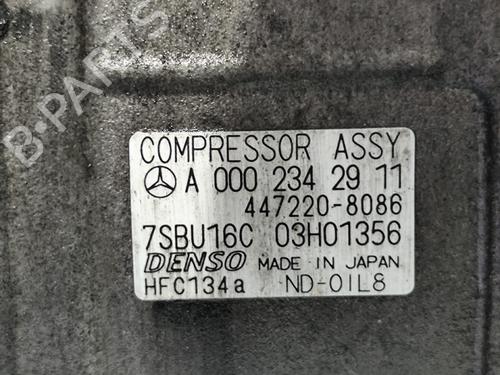 AC compressor MERCEDES-BENZ C-CLASS (W202)  | BP31742916M34 