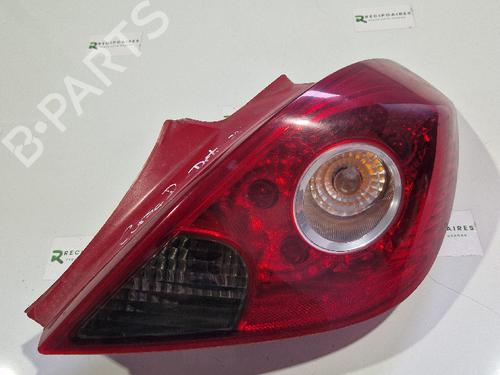 Used Right taillight OPEL CORSA D Hatchback Van (S07) [2006-2014]  31737191