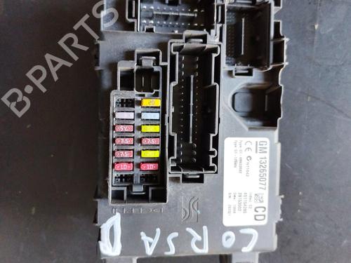 Used Fuse box OPEL CORSA D Hatchback Van (S07) [2006-2014]  31727967