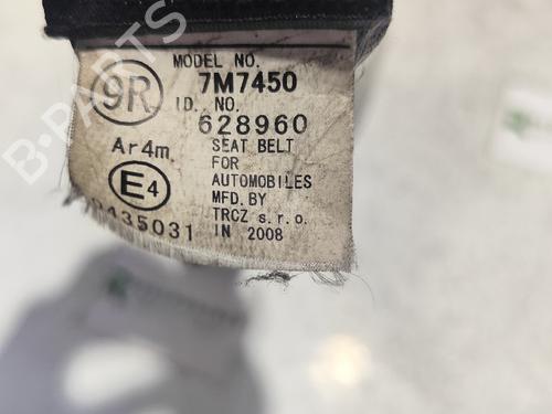 Rear right seatbelt TOYOTA YARIS (_P1_) | BP31742848I28