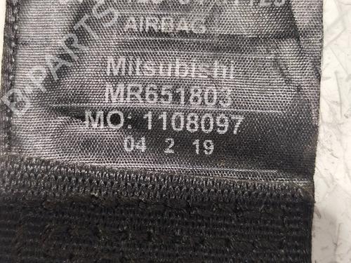 Front right seatbelt MITSUBISHI SPACE STAR MPV (DG_A)  | BP31742574I25  - Image 5