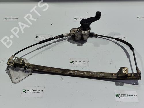 Rudehejsemekanisme venstre bagtil RENAULT CLIO I (B/C57_, 5/357_) [1990-1999]  31737399