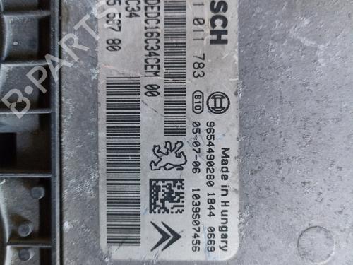 Engine control unit (ECU) PEUGEOT 206 Van | BP31726763M57 - Image 2