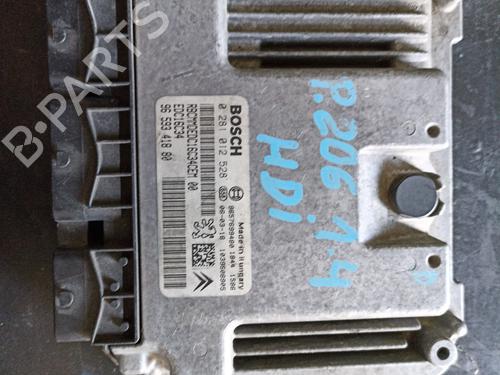 Used Engine control unit (ECU) PEUGEOT 206 Van [1999-2009]  31726740