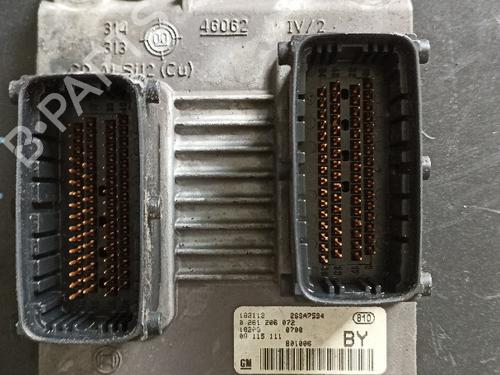 Used Engine control unit (ECU) OPEL CORSA C (X01) [2000-2009]  31726549