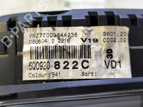 Instrument cluster VW POLO IV (9N_, 9A_)  | BP31727717C47 