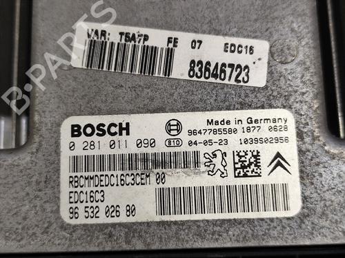 Electronic module PEUGEOT 307 (3A/C) | BP31739402M83