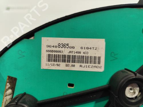 Instrument cluster PEUGEOT 206 SW (2E/K)  | BP31737181C47 