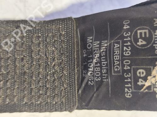 Front right seatbelt MITSUBISHI SPACE STAR MPV (DG_A)  | BP31742557I25 