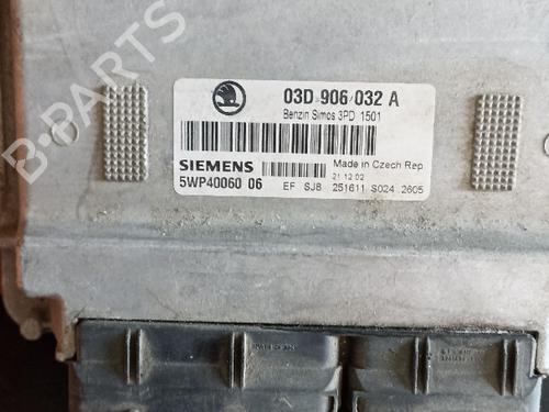 Used Engine control unit (ECU) SKODA FABIA I (6Y2) [1999-2008]  31726077