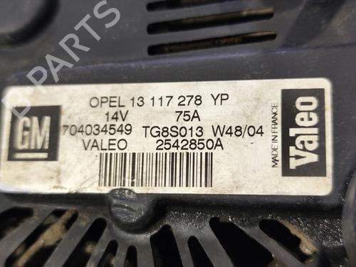 Alternator OPEL CORSA C (X01)  | BP31733817M7 