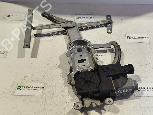 Used Front right window mechanism OPEL CORSA C (X01) [2000-2009]  31736641