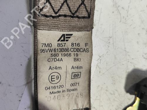 Rear right seatbelt VW SHARAN (7M8, 7M9, 7M6)  | BP31741716I28 