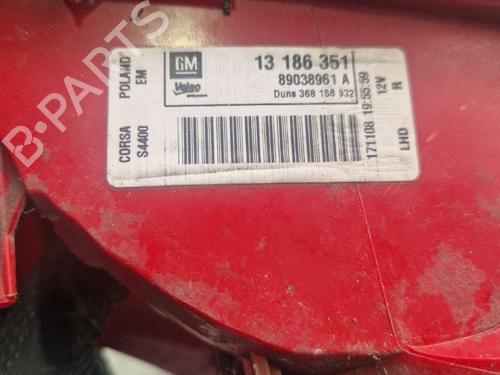 Right taillight OPEL CORSA D Hatchback Van (S07)  | BP31740362C35 