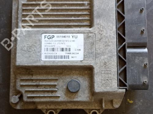 Used Engine control unit (ECU) OPEL COMBO Box Body/MPV [2001-2026]  31726601