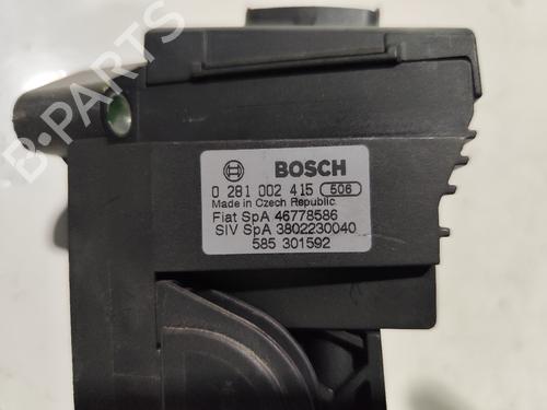 Pédale FIAT DOBLO Box Body/MPV (223_) [2000-2026]  31731804