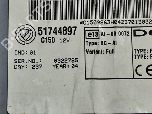 Electronic module FIAT DOBLO MPV (119_, 223_)  | BP31740238M83 