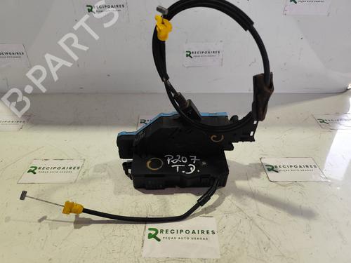 Used Rear right lock PEUGEOT 207 (WA_, WC_) [2006-2015]  31735879