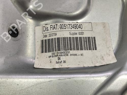 Rudehejsemekanisme Højre bagtil FIAT IDEA (350_)  | BP31737643C25 