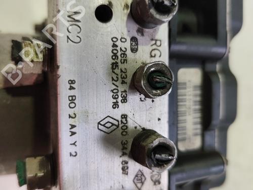 ABS pump RENAULT SCÉNIC II (JM0/1_) | BP31730596M43
