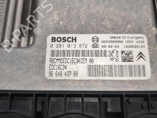 Engine control unit (ECU) PEUGEOT 308 I (4A_, 4C_) | BP31741058M57