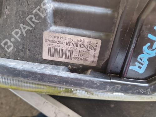 Right headlight RENAULT LAGUNA II (BG0/1_) | BP31726802C29
