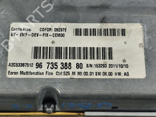 Display monitor CITROËN C5 III Break (RW_) | BP31734936C48