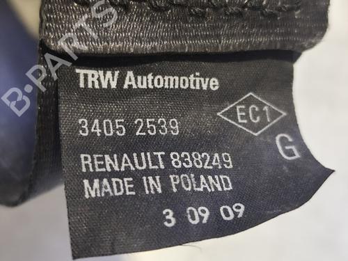 Rear left seatbelt RENAULT CLIO III (BR0/1, CR0/1) | BP31743965I29