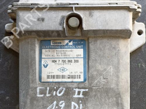 Used Engine control unit (ECU) Engine control unit (ECU) RENAULT CLIO II (BB_, CB_) [1998-2016] 31726827 31726827
