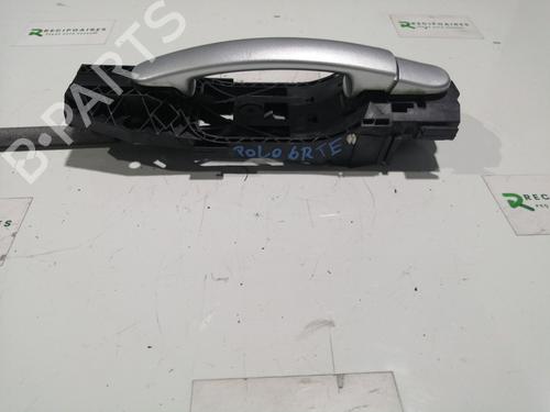 Used Rear left exterior door handle VW POLO V (6R1, 6C1) [2009-2022]  31729787