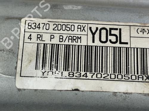 Rear left window mechanism HYUNDAI ELANTRA III Saloon (XD)  | BP31736347C24 