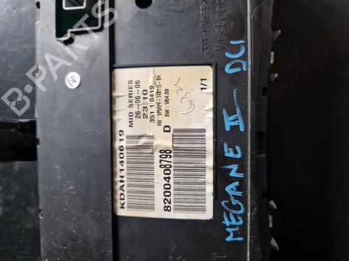 Used Instrument cluster RENAULT MEGANE II Estate Van (KM_) [2003-2009]  31726969